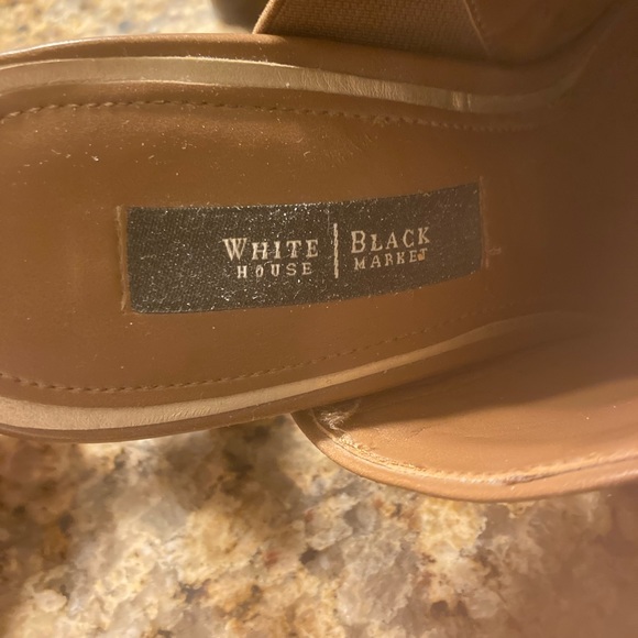 Slip on Leather brown high heels - Picture 3 of 10